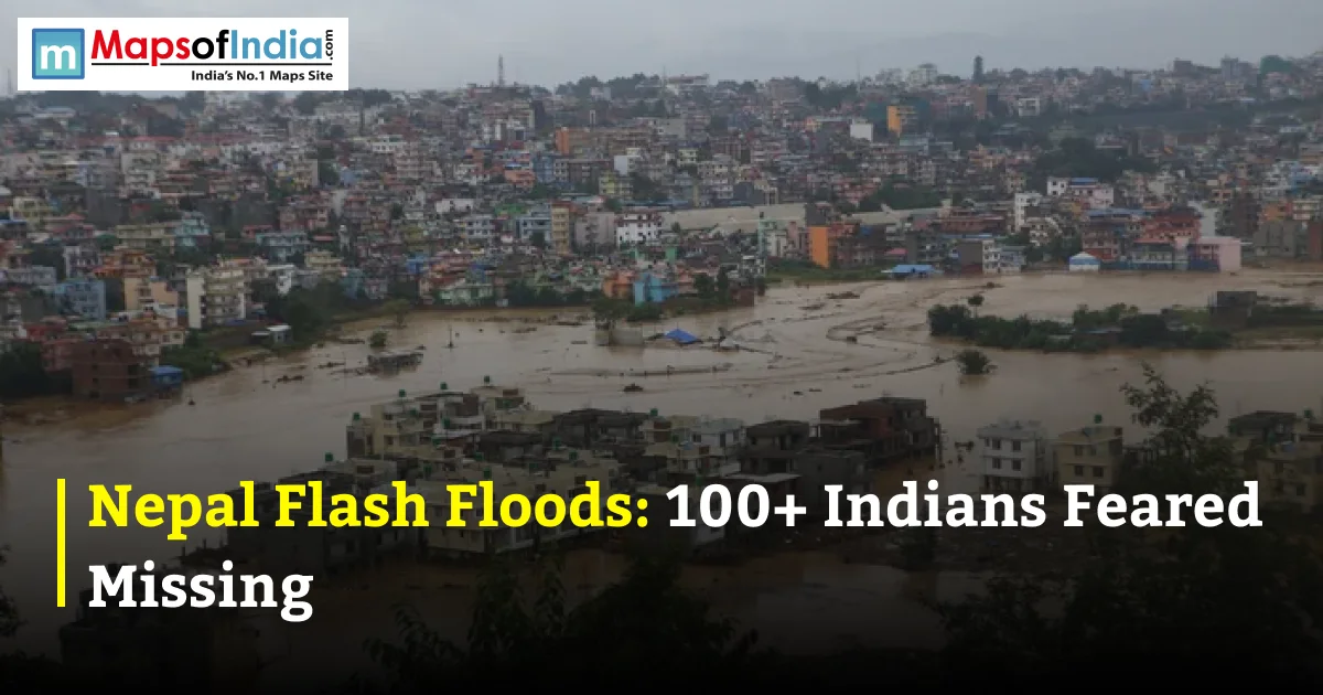 Nepal Flood Flash more than 100 indians missing