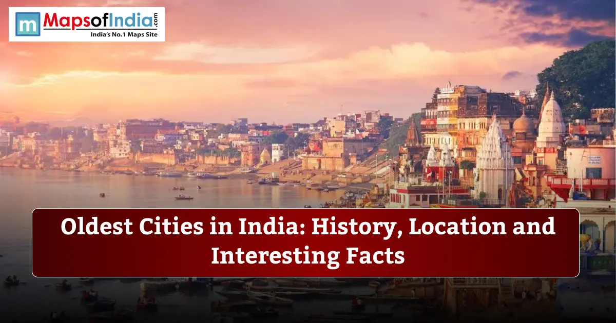 Varanasi riverfront representing India’s ancient cities