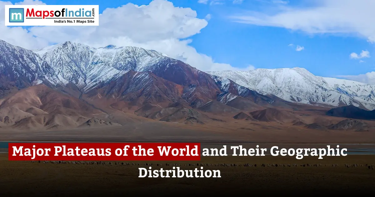 major plateaus of the world