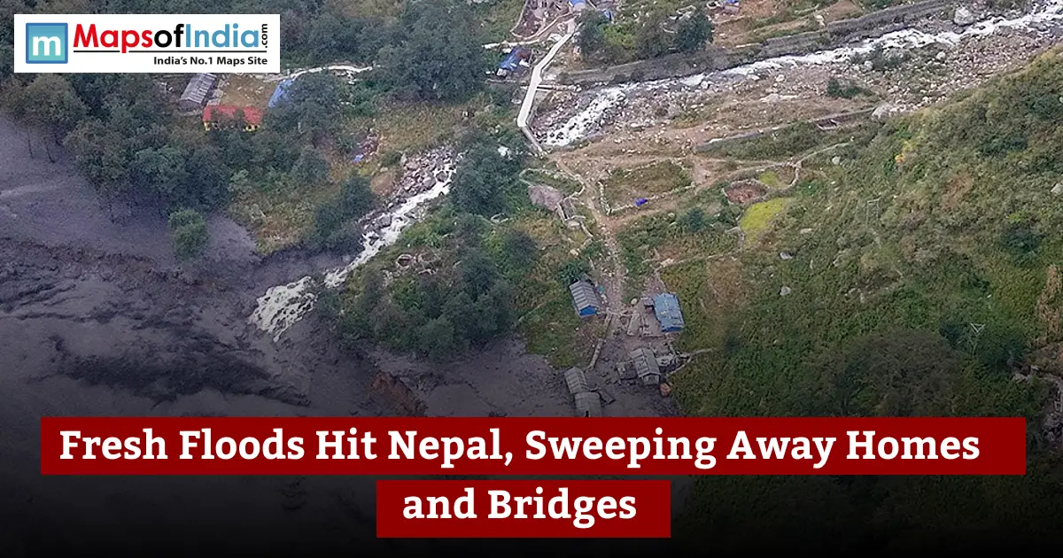 nepal fresh flood