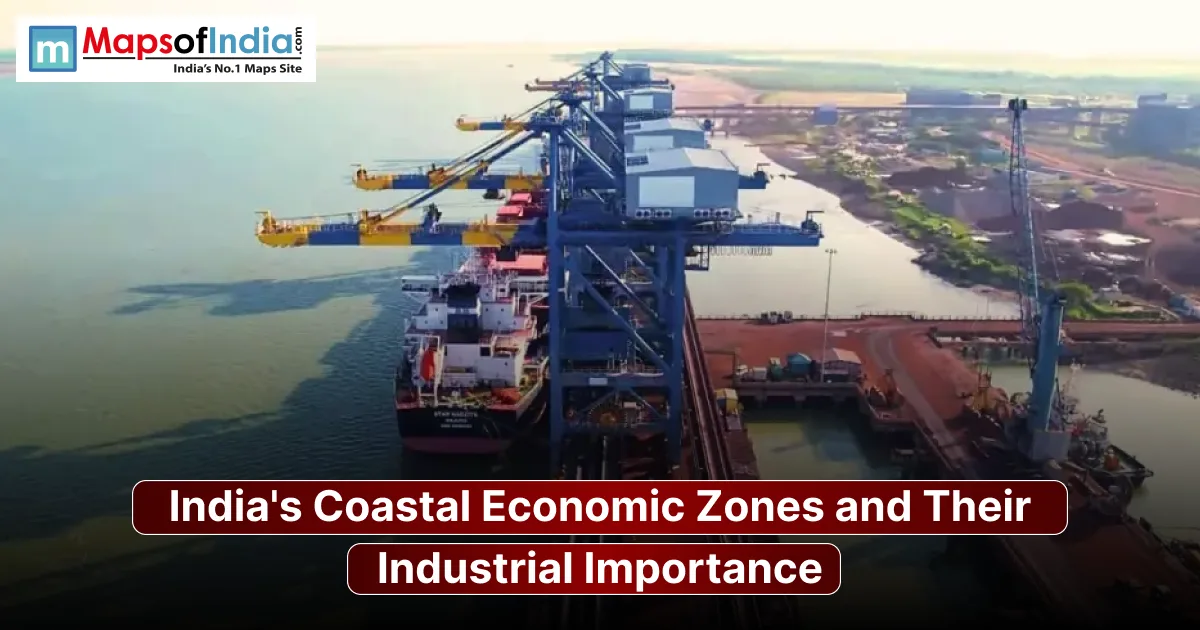 India's coastal economic zones industries and importance