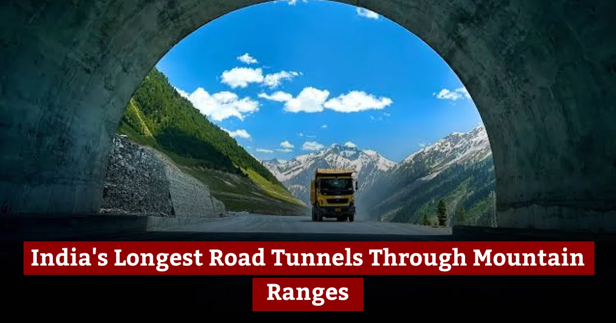 road tunnels in india