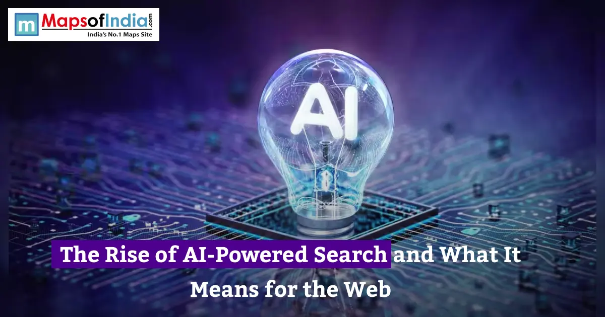 what AI powered search meant for the web