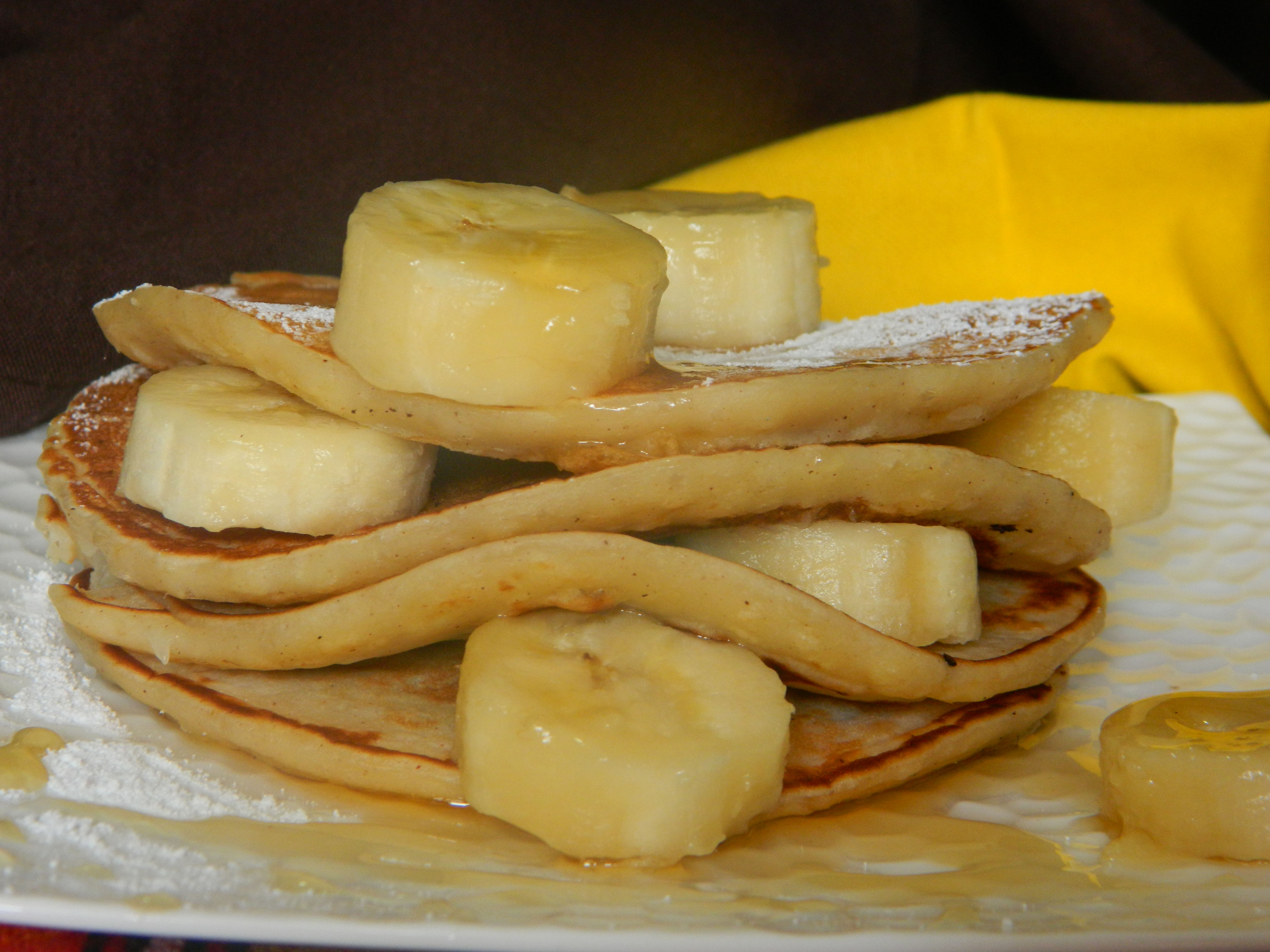 Banana &amp; Honey Pancakes
