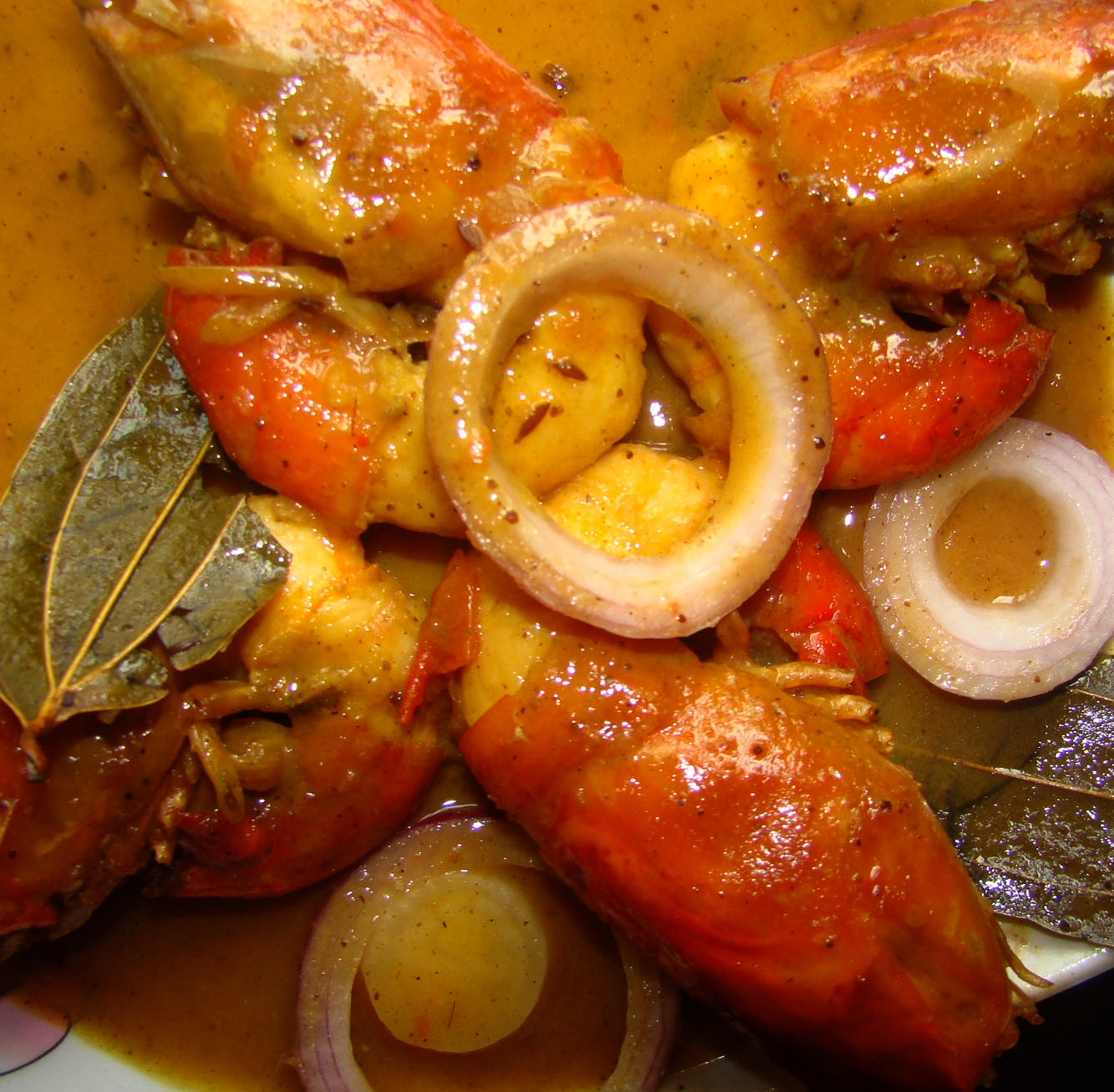 Chingri Macher Malaikari - Prawns in Coconut Milk