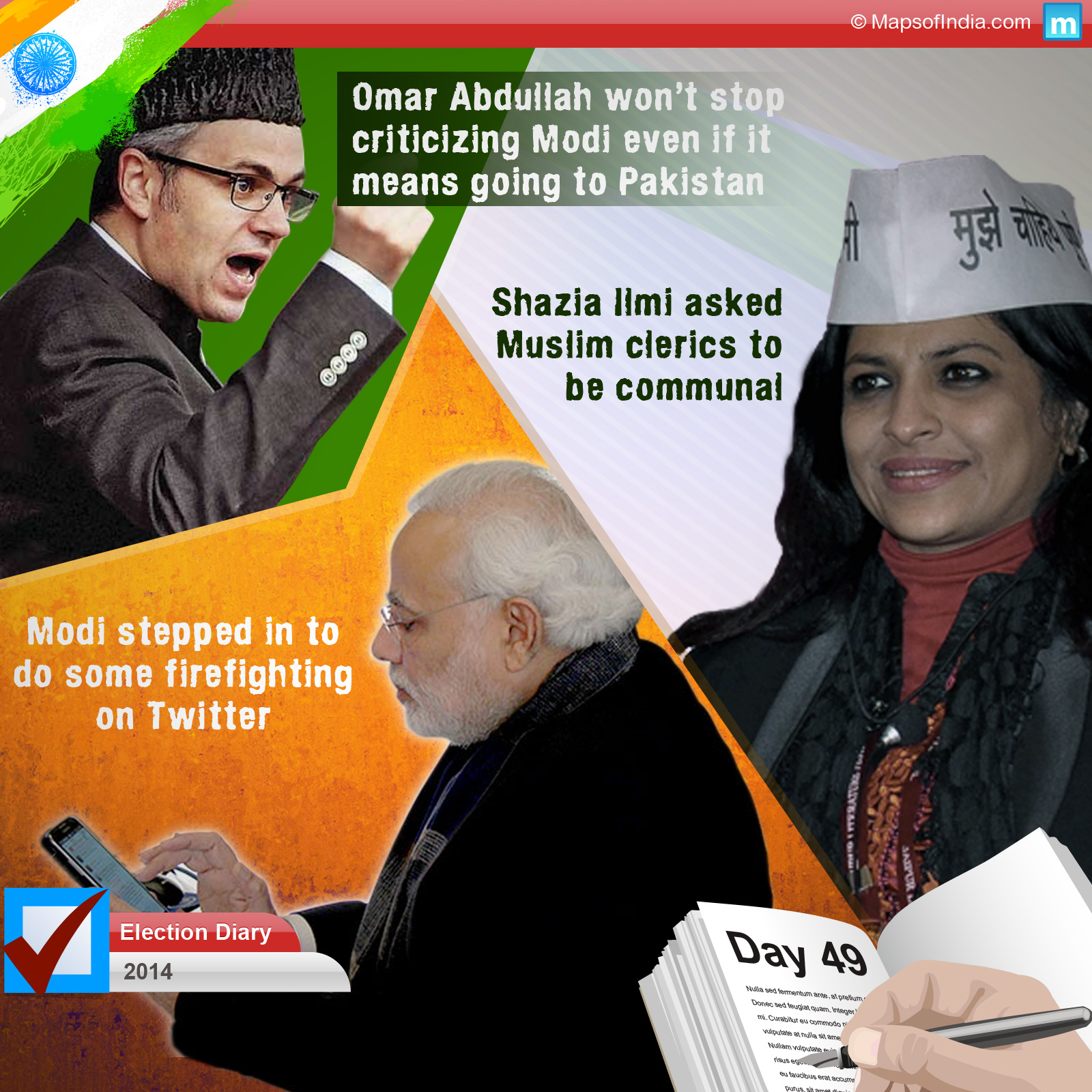 General elections 2014 - Day 49