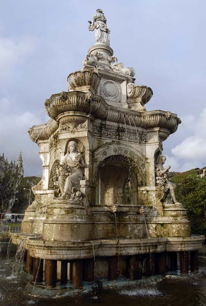Flora Fountain in Mumbai
