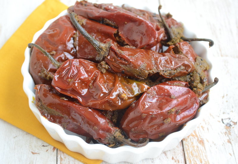 Stuffed Red Chili Pickle