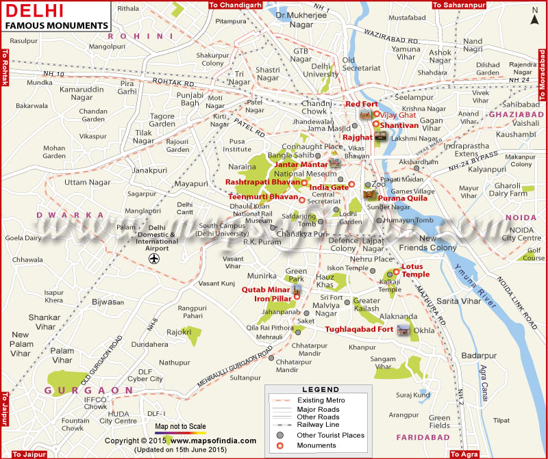 Famous Monuments In Delhi 7693