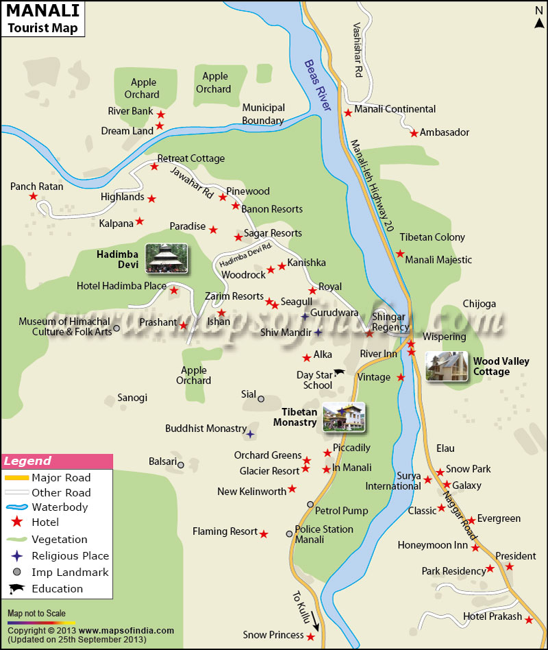 manali tour guide map