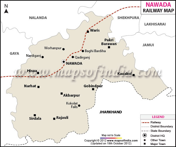 Bihar Railway Map