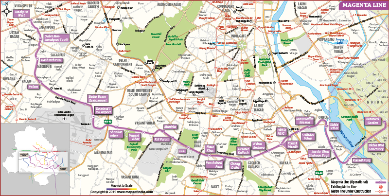 How to get to Chittaranjan Park in Delhi by Bus, Metro or Train?