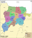 Nashik Tehsil Map, Talukas In Nashik, 55% OFF