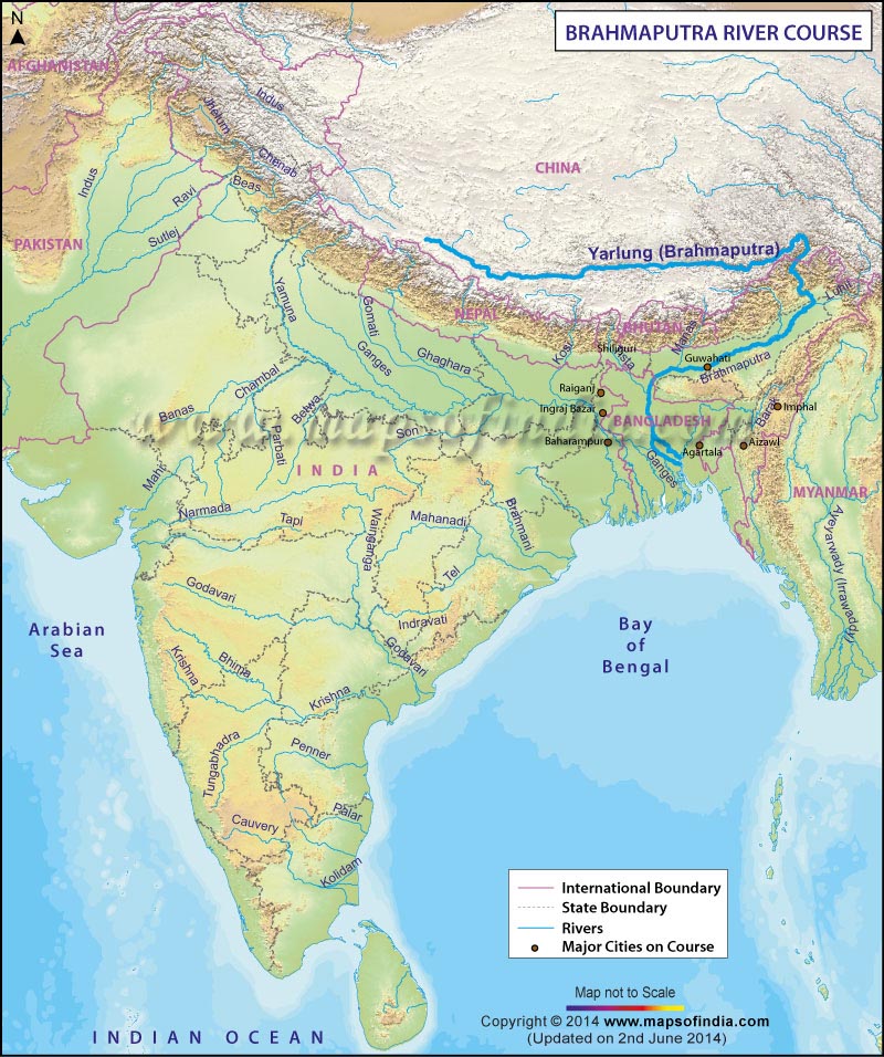 brahmaputra river india