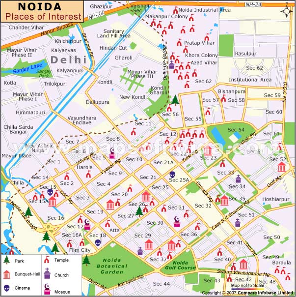 Places to Visit in Noida and Tourist Destinations near Noida