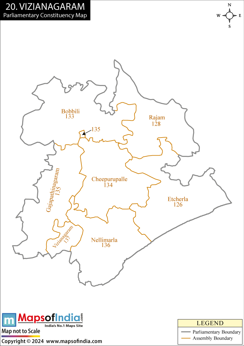 Vizianagaram Constituency Map