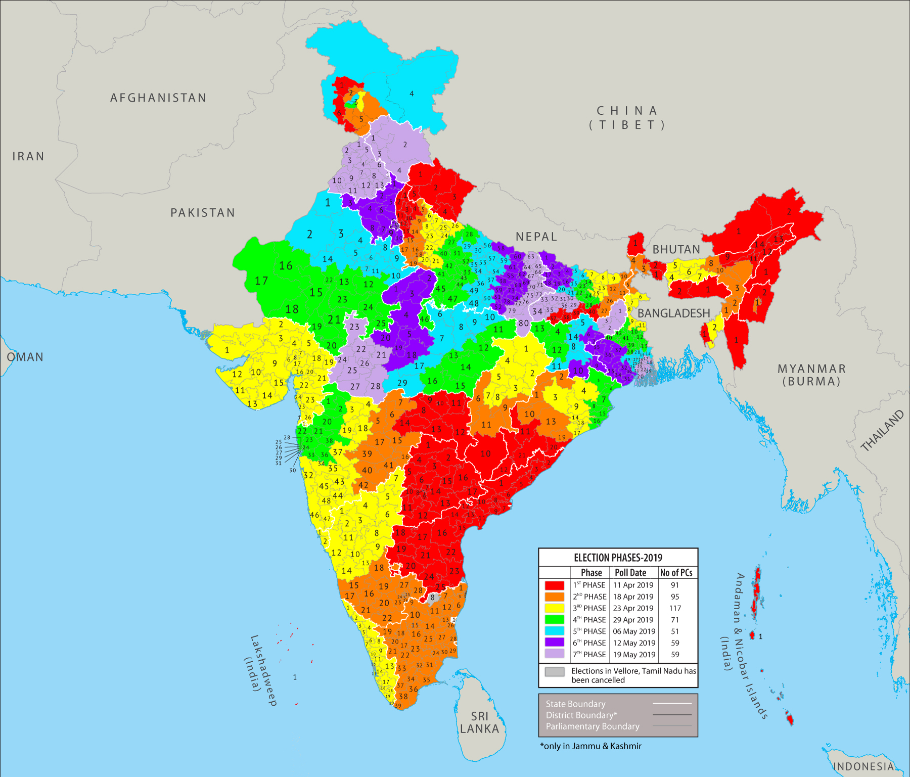 India Political Map Election Map 