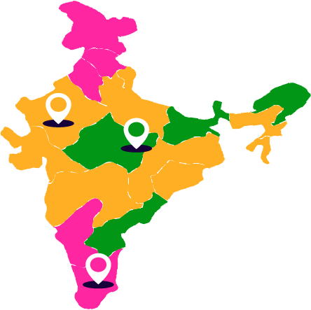 free interactive maps of India widgets