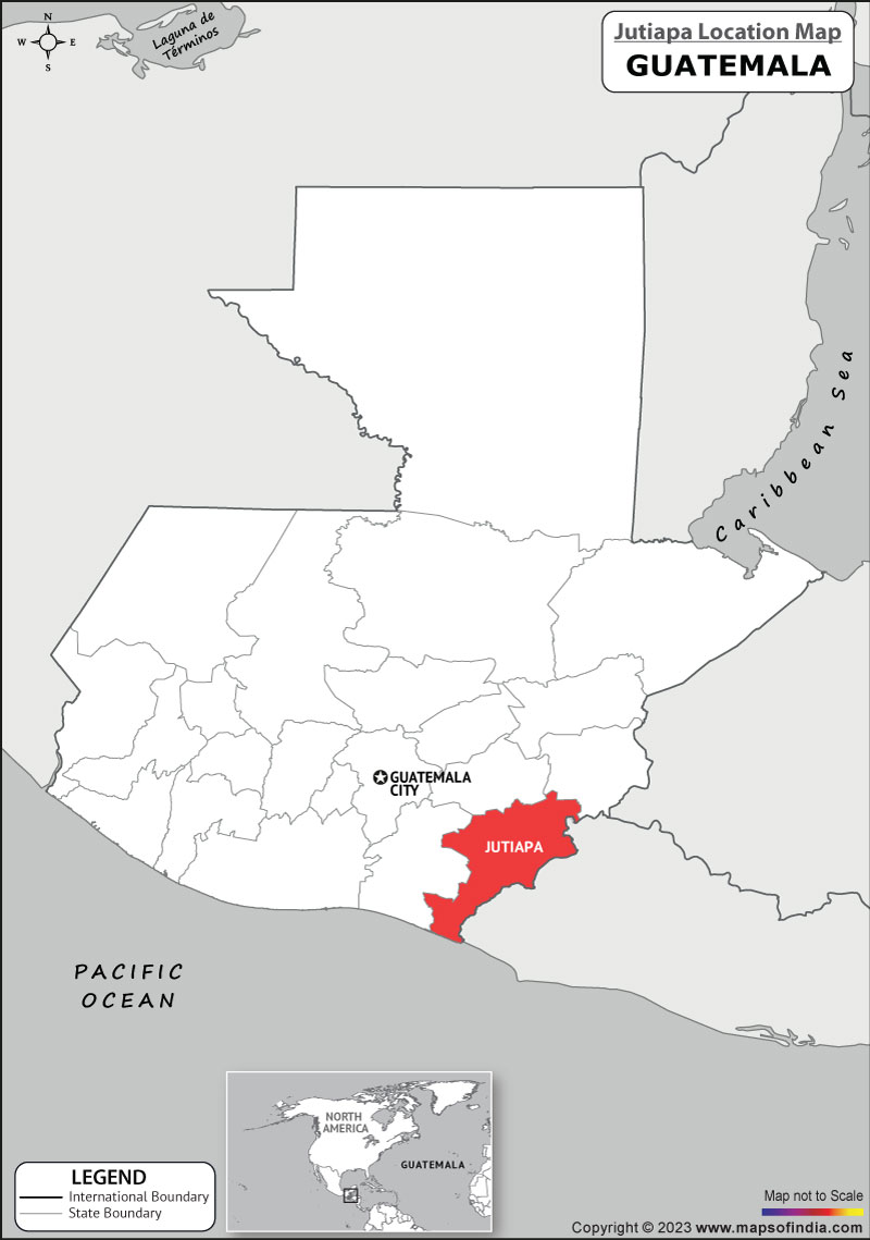 Jutiapa Location Map
