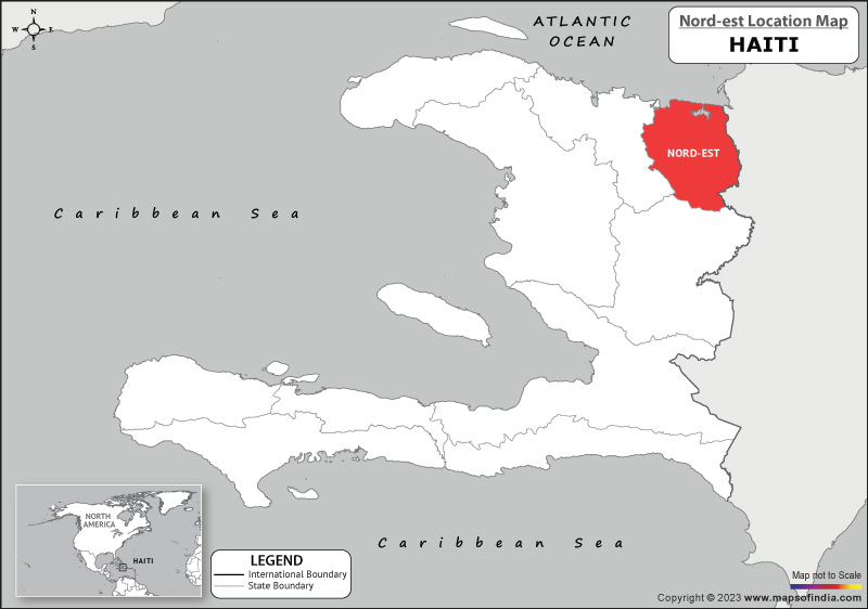 nord-est Location Map
