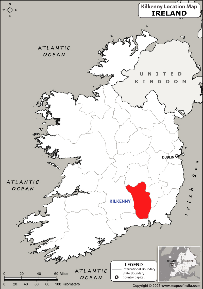 Kilkenny Location Map 