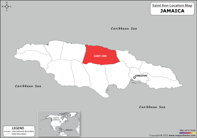 saint-ann Location Map