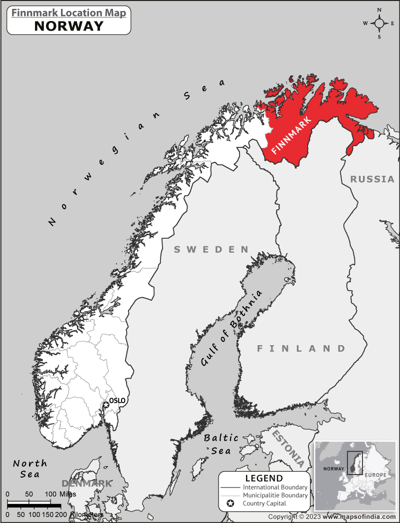 Finnmark Location Map