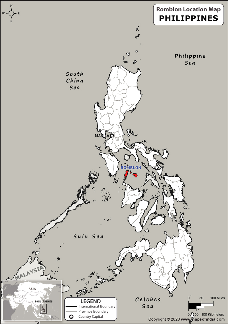 Where is Romblon Located in Philippines? | Romblon Location Map in the ...