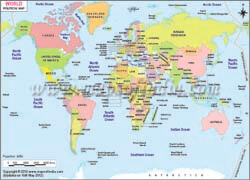 Oost Timor wonder Slang World Map Printable, Printable World Maps in Different Sizes