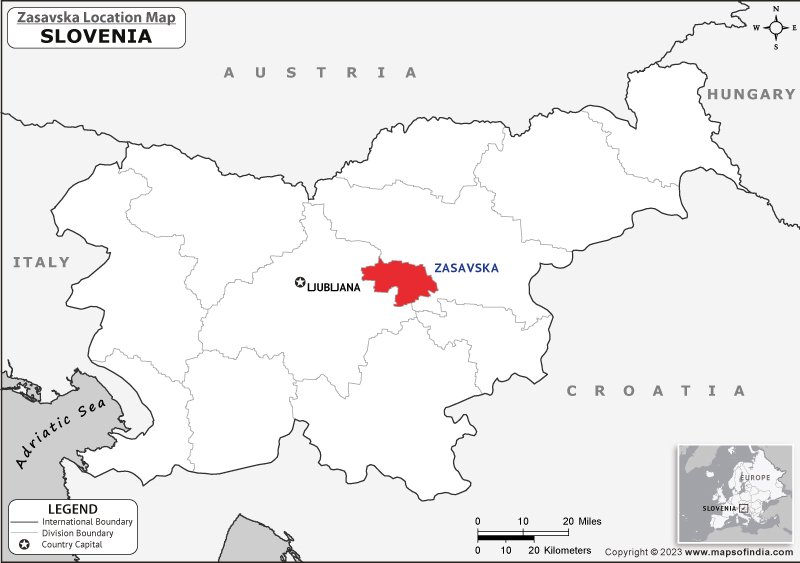 Zasavska Location Map