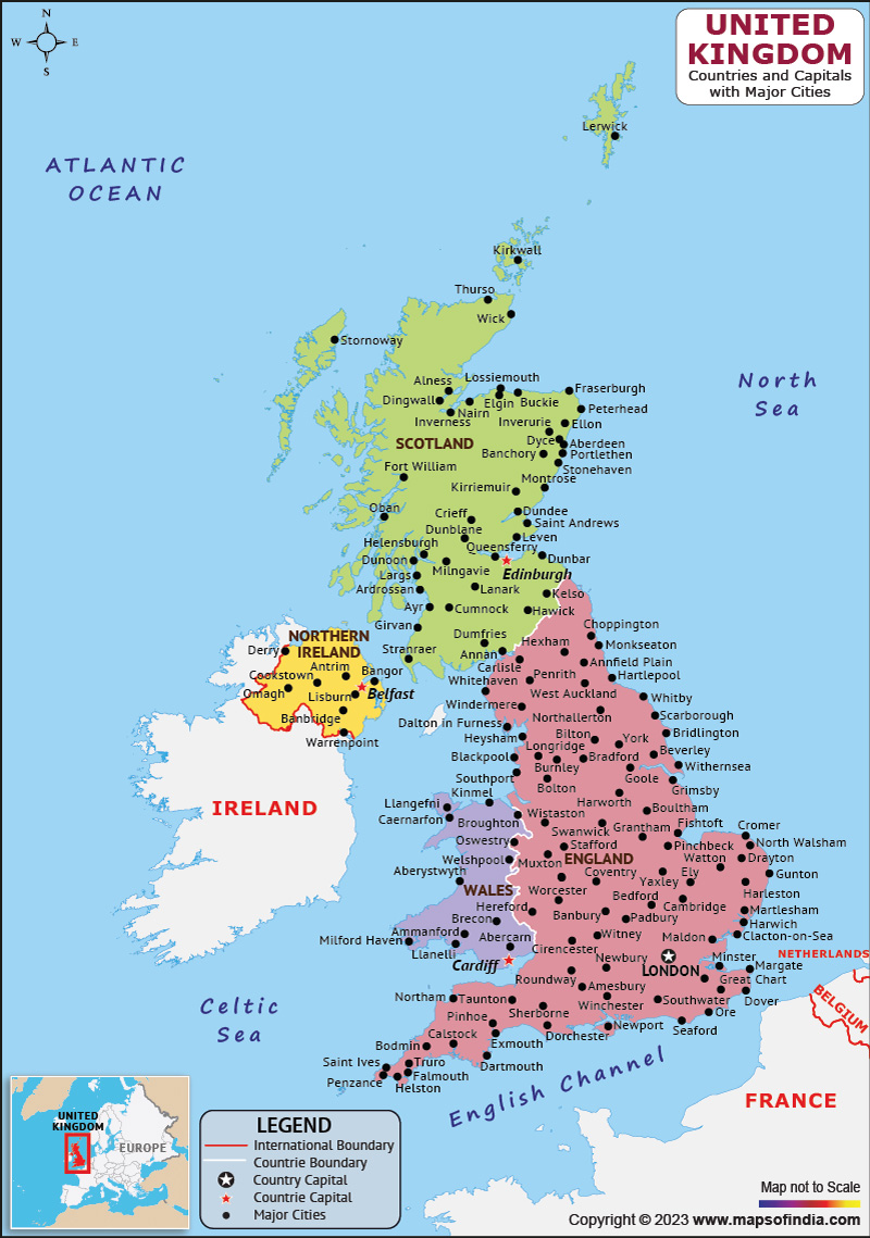 United Kingdom Map | HD Map of the United Kingdom