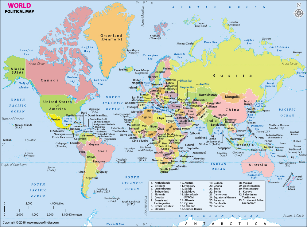 political map of world with countries World Map Political Map Of The World political map of world with countries